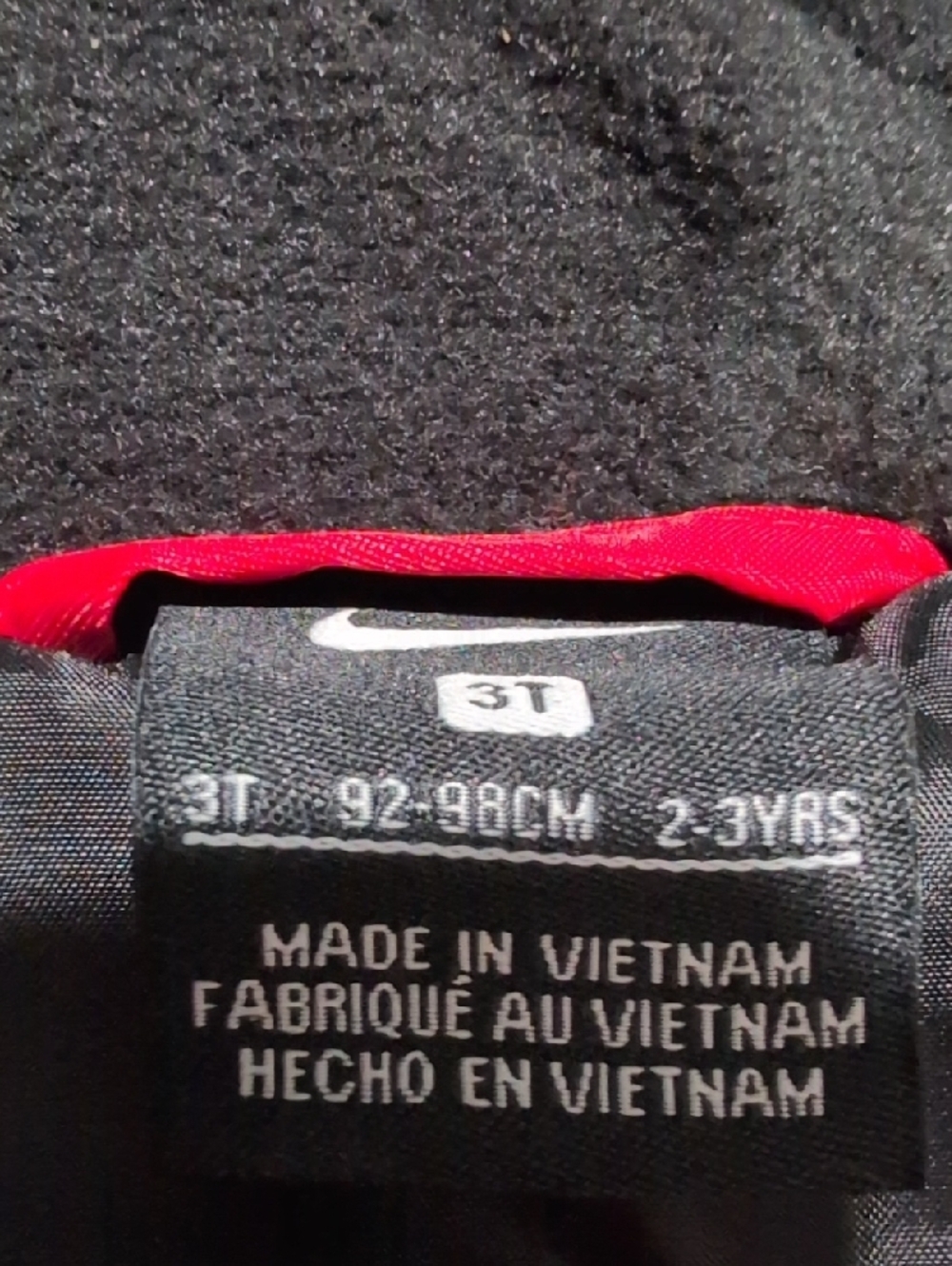 Nike Kids Hooded Puffer Jacket with White Swoosh - Picture 11 of 11